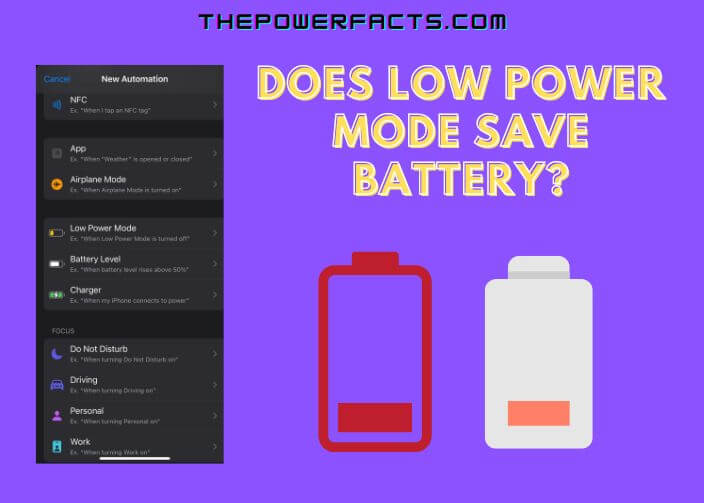 Low Power Mode: Impact on Battery Health and Lifespan